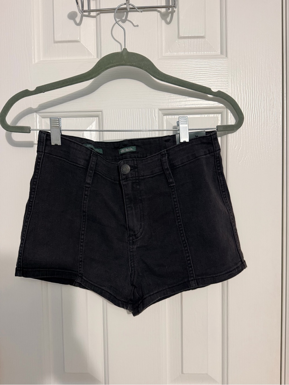 wild fable High-Rise Black Denim Shorts